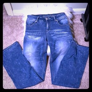 Vintage Style Almost Famous Flared Jeans